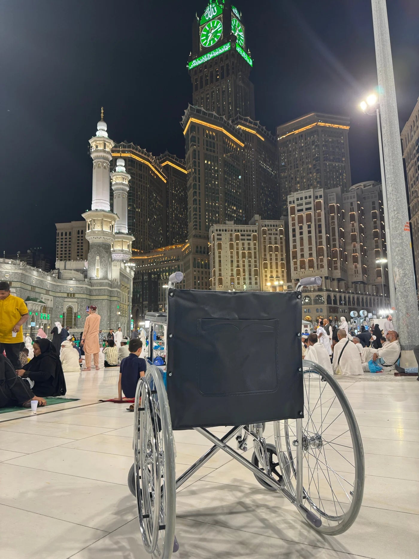 Waqf Wheelchairs in Masjid Al-Haram, Makkah